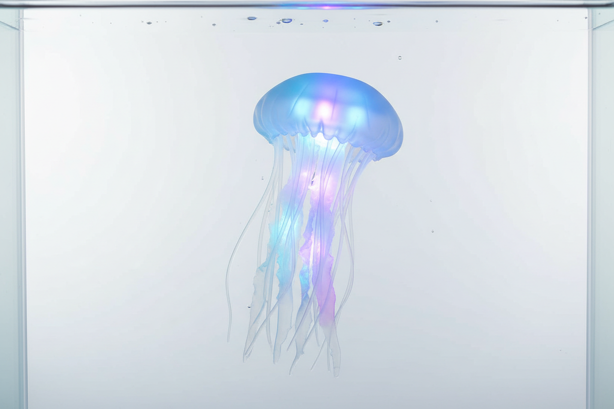 Lámpara de medusa flotante