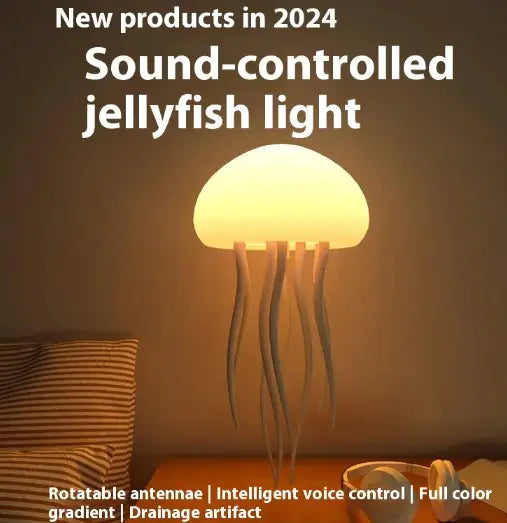 Jellyfish Mood Lamp - Color Changing LED Aquarium Light
